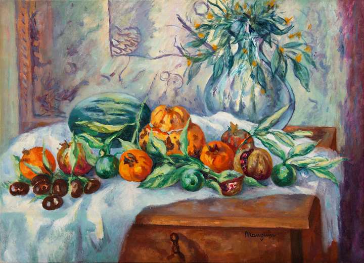 Nature morte aux grenades