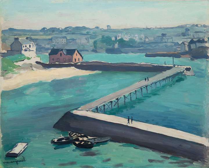 Audierne la jetée