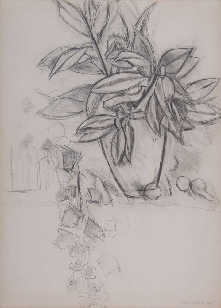 Nature morte au lierre