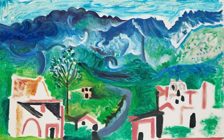 Paysage méditerranéen ou Paysage anthropomorphe