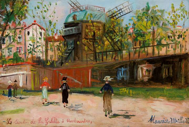 Le Moulin de la Galette, Montmartre