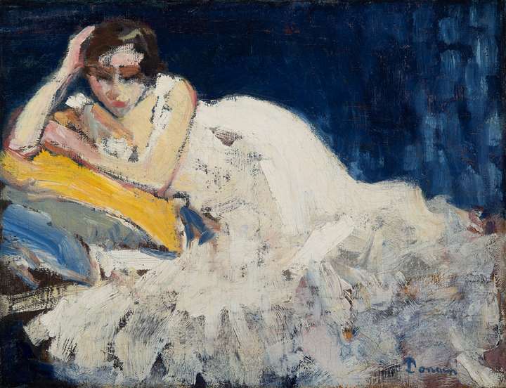 Femme couchée