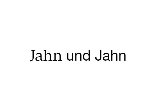 Jahn und Jahn