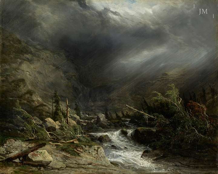 After the storm: Grimsel Pass, Berner Oberland, Switzerland