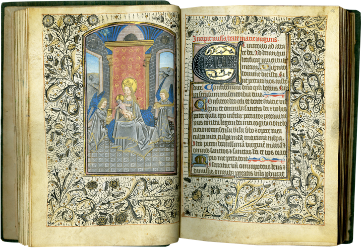 A RICHLY ILLUMINATED SEMI-GRISAILLE BOOK OF HOURS FROM THE WORKSHOP OF WILLEM VRELANT