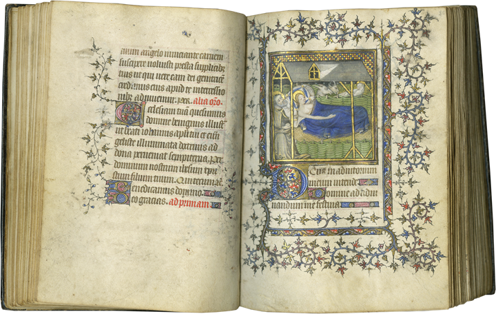 BOOK OF HOURS. EVIDENCE OF A SPECIAL EARLY MOMENT IN PARISIAN BOOK PRODUCTION EXPRESSIVE OF NORTHERN REALISM