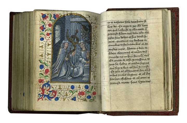 Reading the Hours: A Remarkable Example with Early 50 Pictures