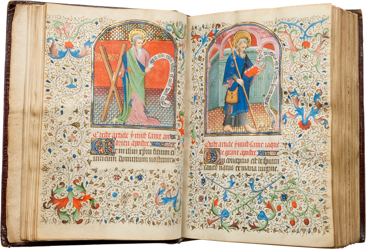 Monumental Work by a Rare Amiens Painter Directly Influenced by Flemish Primitives