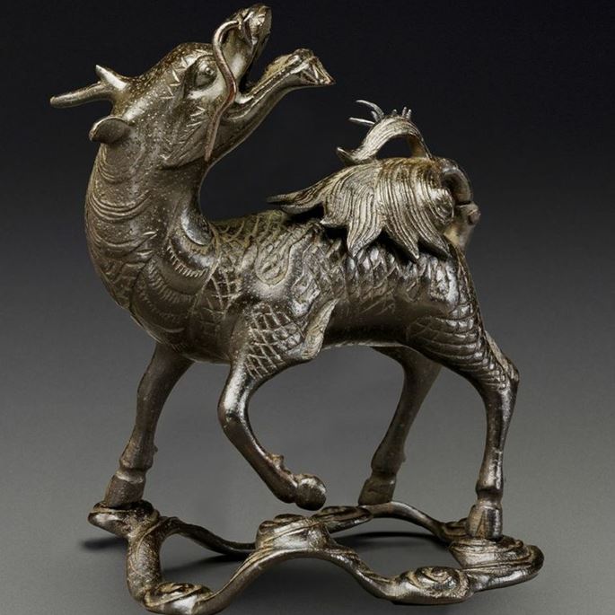 Bronze Qilin Censer, China, Late Ming Dynasty | MasterArt