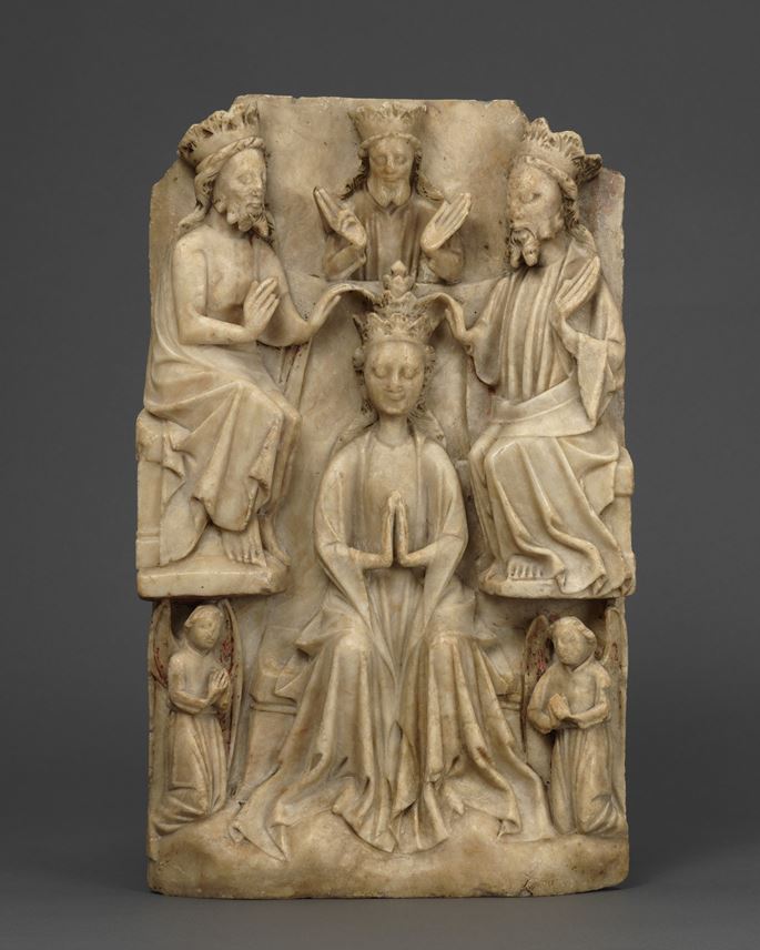 Relief with the Coronation of the Virgin | MasterArt