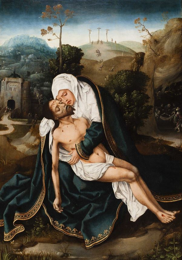 the Master  of the Antwerp Adoration - Pietà | MasterArt