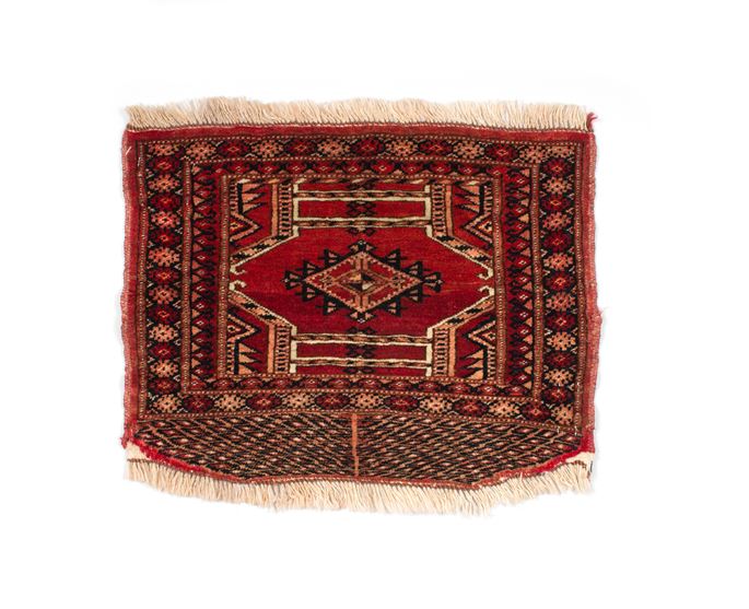 Turkoman small saddle rug | MasterArt