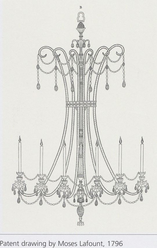 Moses Lafount - A GEORGE III EIGHT LIGHT CHANDELIER, NO. 426 | MasterArt