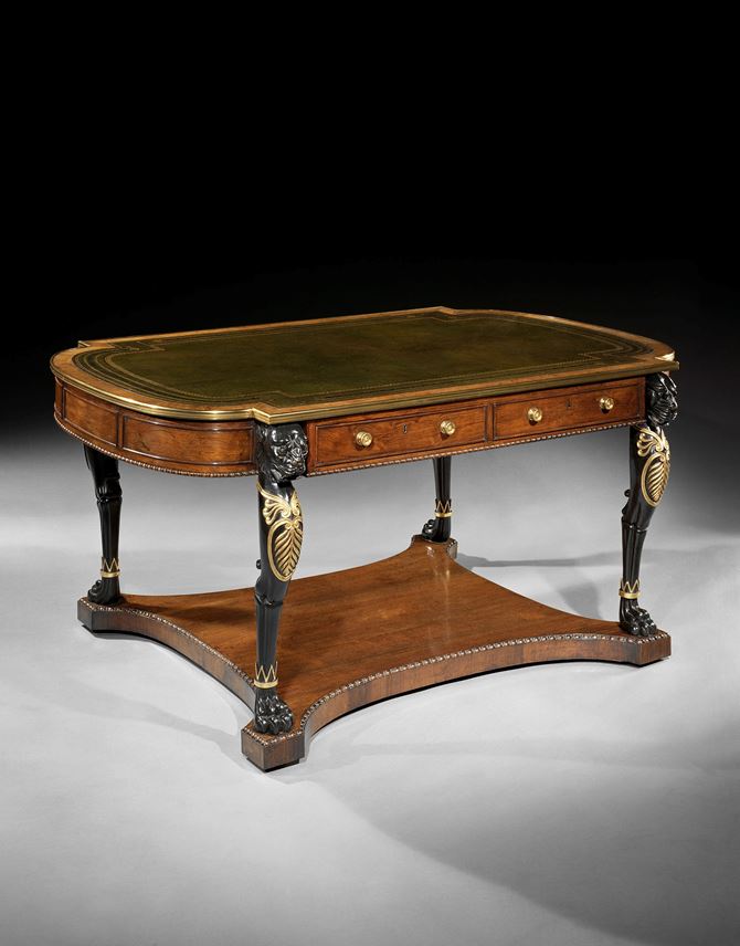 Gillows Of Lancaster - A REGENCY ROSEWOOD LIBRARY TABLE | MasterArt