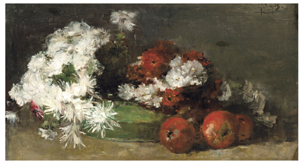 Fleurs et fruits, ca. 1883