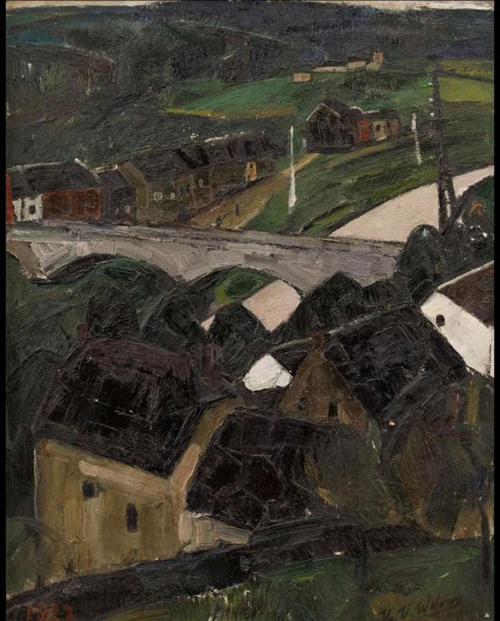 Paysage Ardennes, 1927