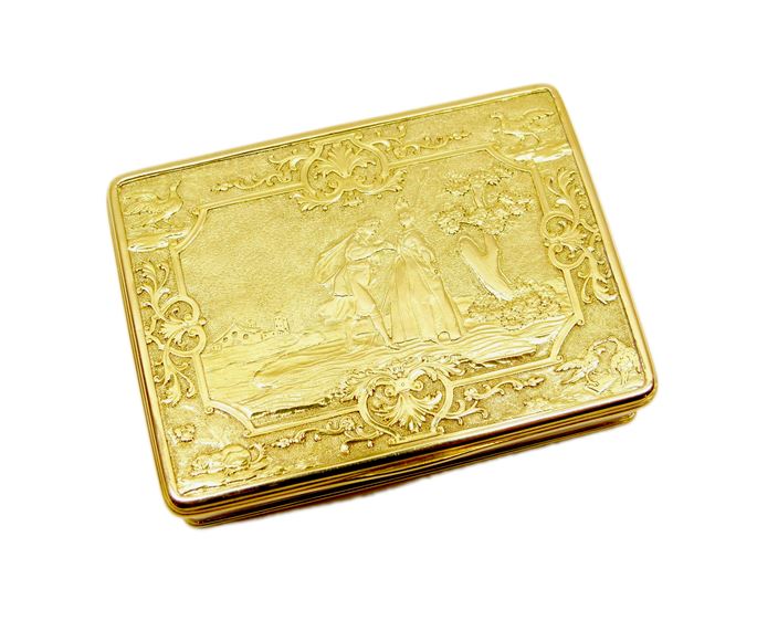 George I rectangular gold box | MasterArt