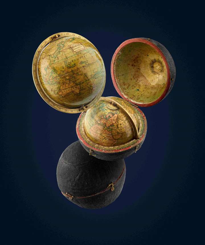 Pocket Globe with Meridian Ring