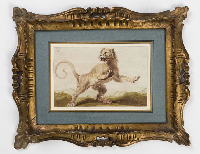 Carl Andreas RUTHART (attr.) - A Lion, after Rubens   | MasterArt
