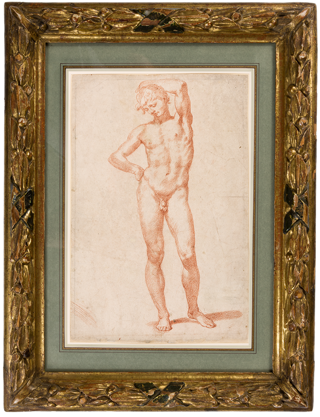 Santi DI TITO - A Standing Male Nude | MasterArt