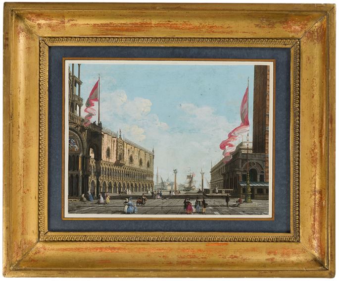 Giuseppe Bernardino BISON - The Piazza San Marco and the Piazzetta, Venice | MasterArt