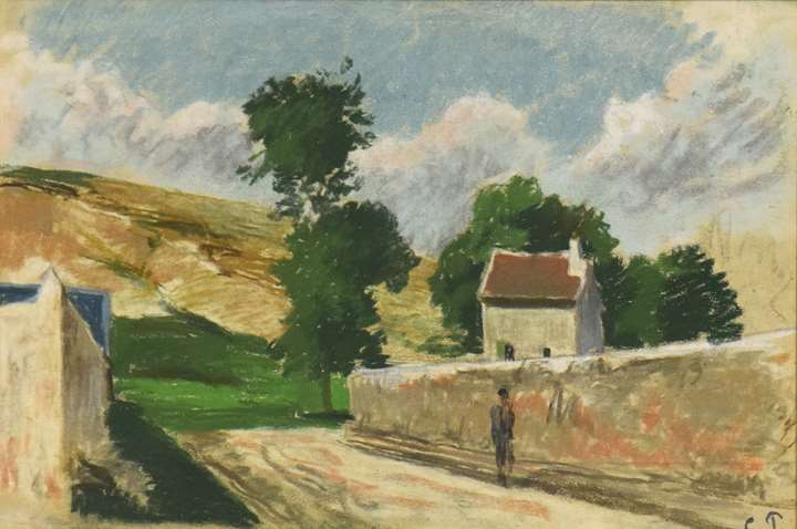 Une Rue à l’Hermitage, Pontoise