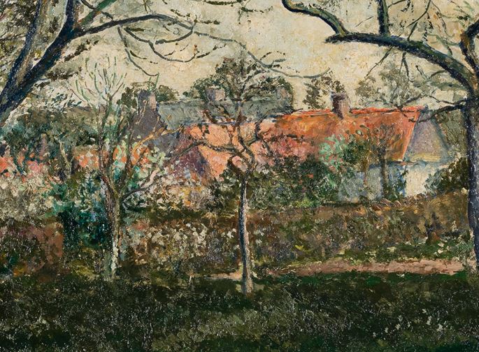 Georges Manzana Pissarro - Toits Rouges à Menton | MasterArt