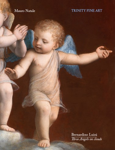 Bernardino Luini - Three Angels on clouds