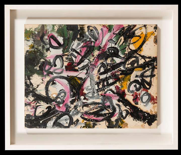 Self-Portrait in the Form of an Excited Flock of Birds - no. 9A, Opus ^^C