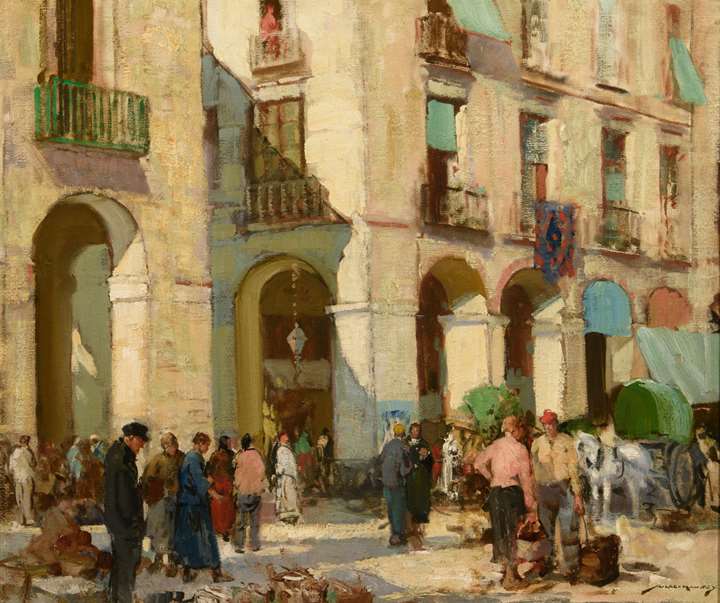 The Market Place, Dieppe