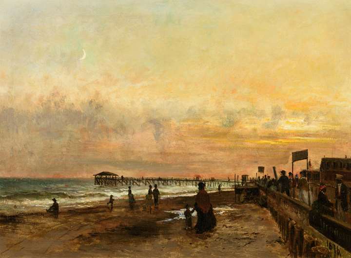 Figures on the Boardwalk – Cape May, New Jersey