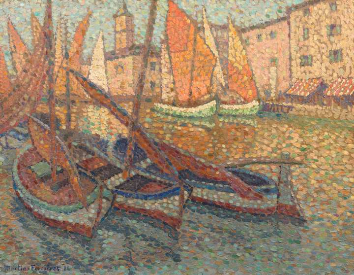 Barques dans le port