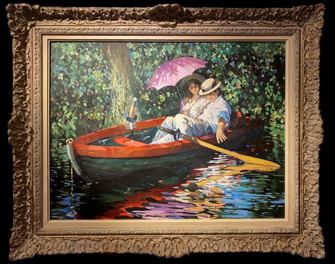 Sheree Valentine-Daines - Romance on the River | MasterArt