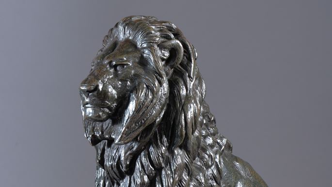 Antoine-Louis BARYE - LION ASSIS N°1 | MasterArt