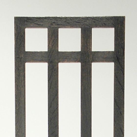 Chaise à dossier haut, J. Hoffmann, 1904, Musée d'art moderne