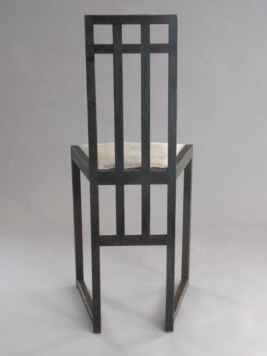 Josef Hoffmann- Chaise à Dossier haut