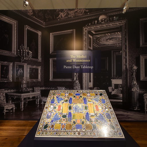 Burzio - The Grand Duke Francesco I de’ Medici Table-Top “Il Tavolino di gioie”