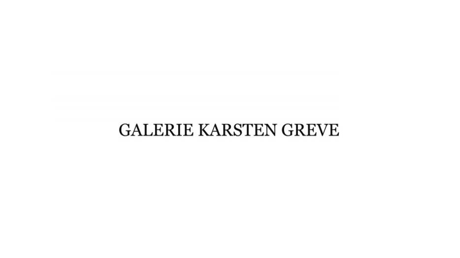 Galerie Karsten Greve